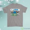 The Peanuts Cheering Go Snoopy Detroit Lions Shirt Product Photo 1