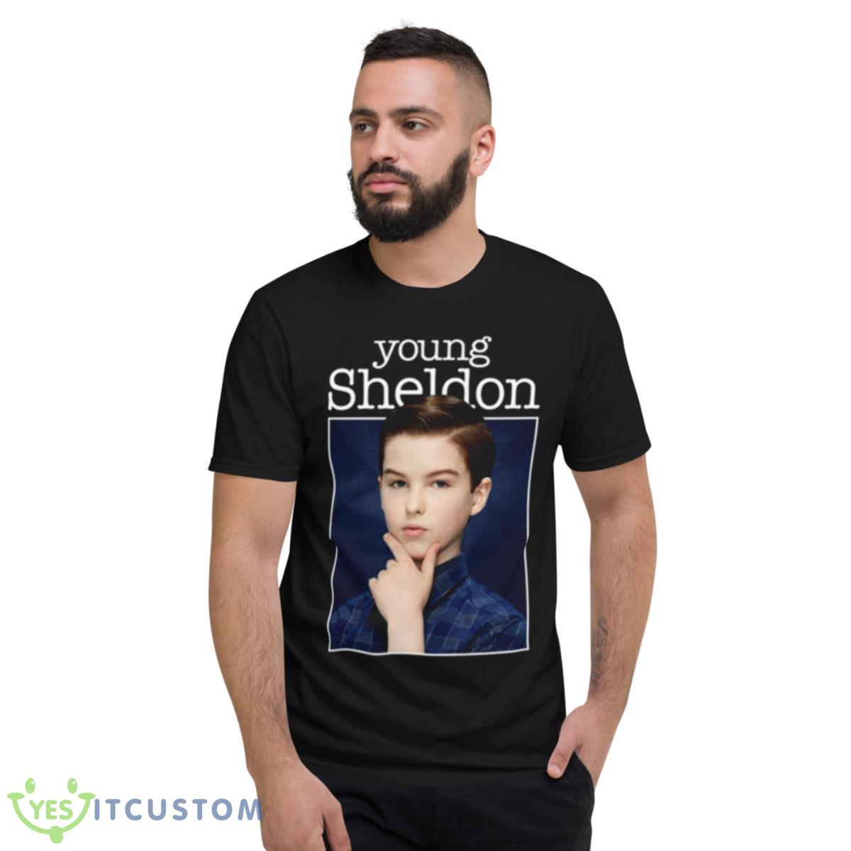 The Smart Boy Young Sheldon shirt 2 The Smart Boy Young Sheldon shirt - Short Sleeve T-Shirt