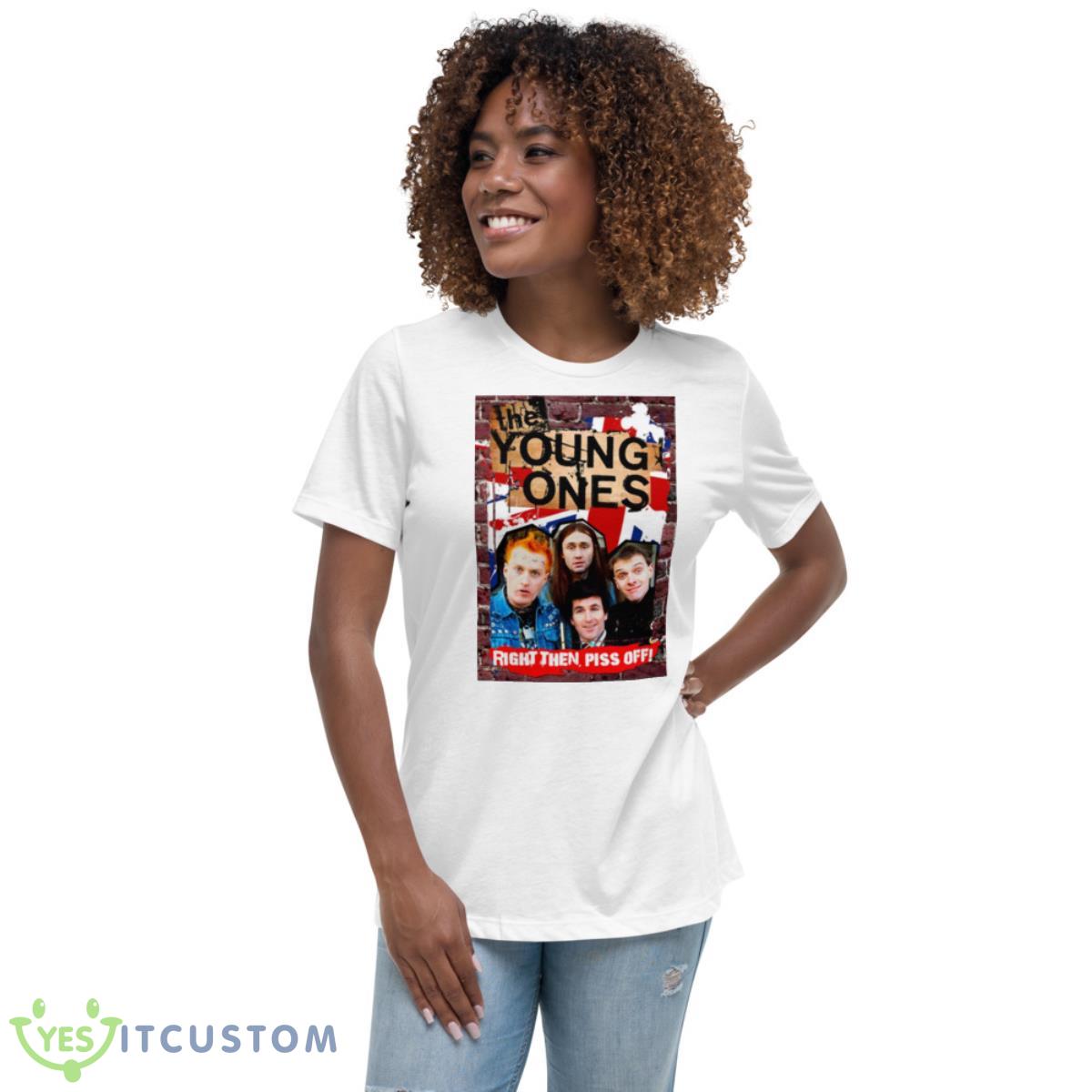 The Young Ones Art John Mayall shirt 5 The Young Ones Art John Mayall shirt - Women's Relaxed Short Sleeve Jersey Tee