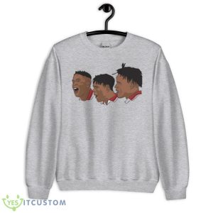 These Three Surinam Dutch Footballers Are Legends Edgar Davids Clarence Seedorf And Patrick Kluive shirt - Unisex Heavy Blend Crewneck Sweatshirt