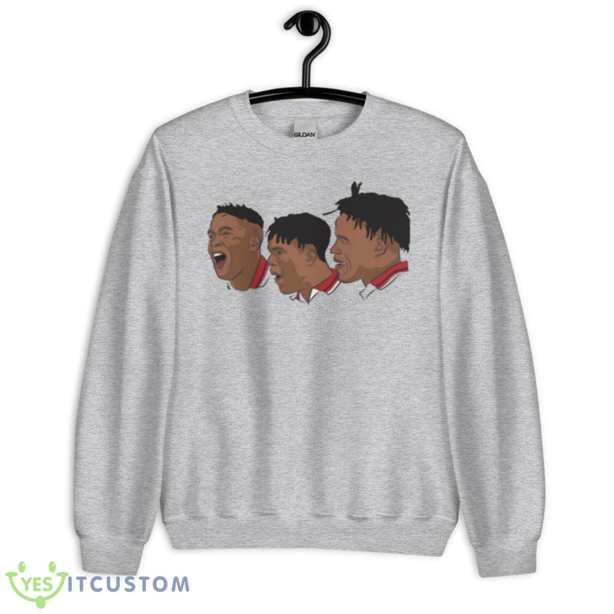 These Three Surinam Dutch Footballers Are Legends Edgar Davids Clarence Seedorf And Patrick Kluive shirt 11 These Three Surinam Dutch Footballers Are Legends Edgar Davids Clarence Seedorf And Patrick Kluive shirt - Unisex Heavy Blend Crewneck Sweatshirt