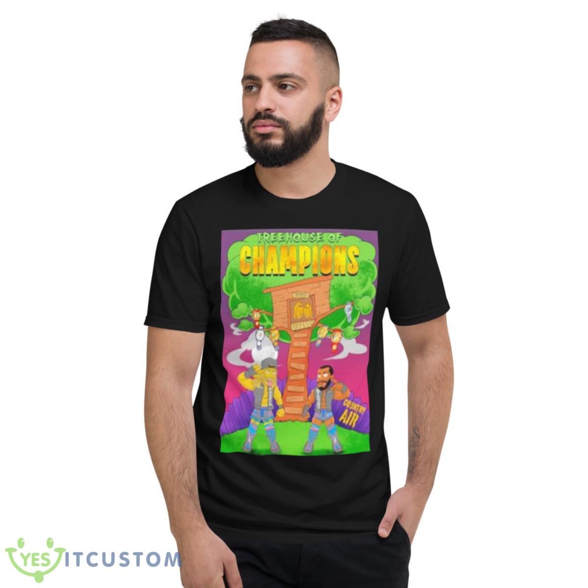 Treehouse of champions the outlaw Zach Hendrix shirt 2 Treehouse of champions the outlaw Zach Hendrix shirt - Short Sleeve T-Shirt