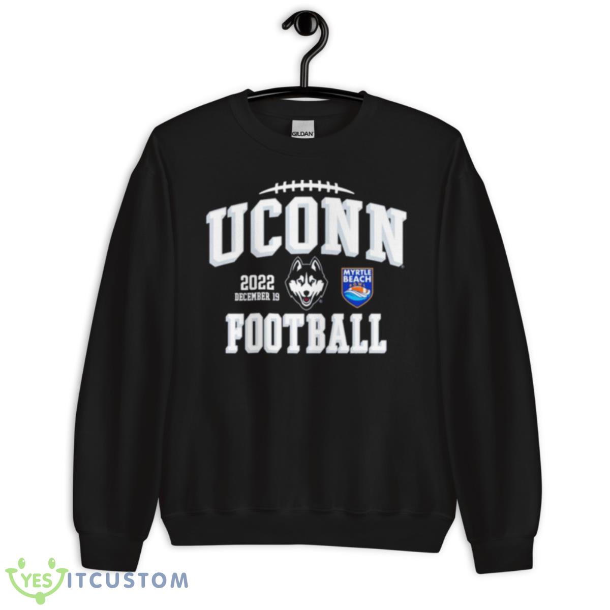 Uconn Huskies 2022 Myrtle Beach Bowl Bound Shirt 3 Uconn Huskies 2022 Myrtle Beach Bowl Bound Shirt - Unisex Crewneck Sweatshirt
