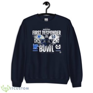 Utah State Aggies Vs Utah State Aggies 2022 Servpro First Responder Bowl Shirt - Unisex Crewneck Sweatshirt-1