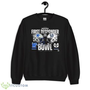 Utah State Aggies Vs Utah State Aggies 2022 Servpro First Responder Bowl Shirt - Unisex Crewneck Sweatshirt