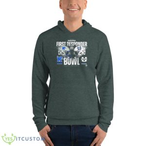 Utah State Aggies Vs Utah State Aggies 2022 Servpro First Responder Bowl Shirt - Unisex Fleece Pullover Hoodie-1