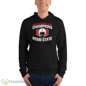 2023 Rose Bowl Game Champions Penn State Football Shirt - Unisex Fleece Pullover Hoodie
