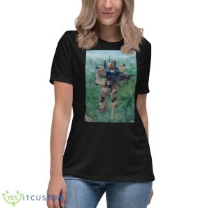 Armor Battalion art shirt - Women's Relaxed Short Sleeve Jersey Tee
