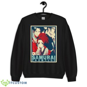 Art Painting Samurai Champloo shirt 8 Art Painting Samurai Champloo shirt - Unisex Crewneck Sweatshirt
