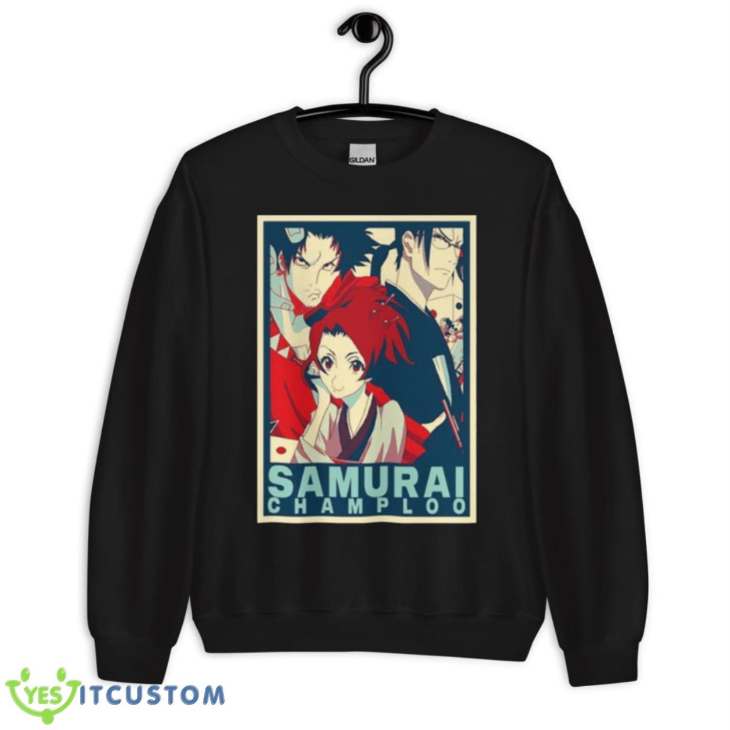 Art Painting Samurai Champloo shirt 3 Art Painting Samurai Champloo shirt - Unisex Crewneck Sweatshirt