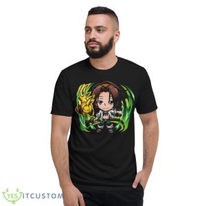 Asakura Yoh Shibi Character Shaman King shirt - Short Sleeve T-Shirt