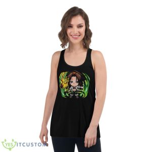 Asakura Yoh Shibi Character Shaman King shirt - Women's Flowy Racerback Tank