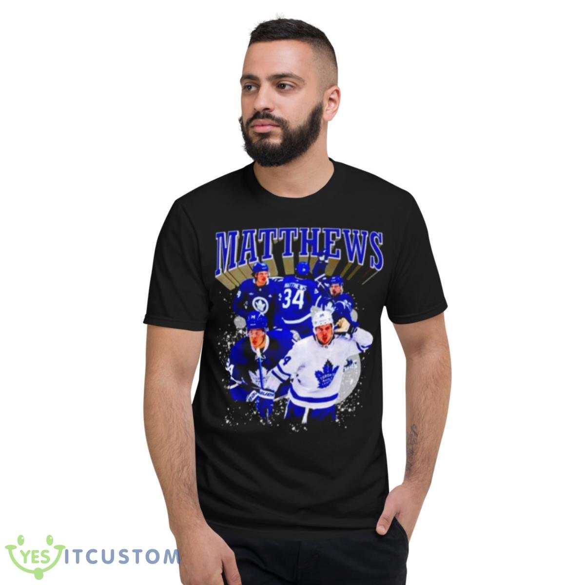 Auston Matthews 34 Toronto Maple Leafs NHL hockey shirt 2 Auston Matthews 34 Toronto Maple Leafs NHL hockey shirt - Short Sleeve T-Shirt