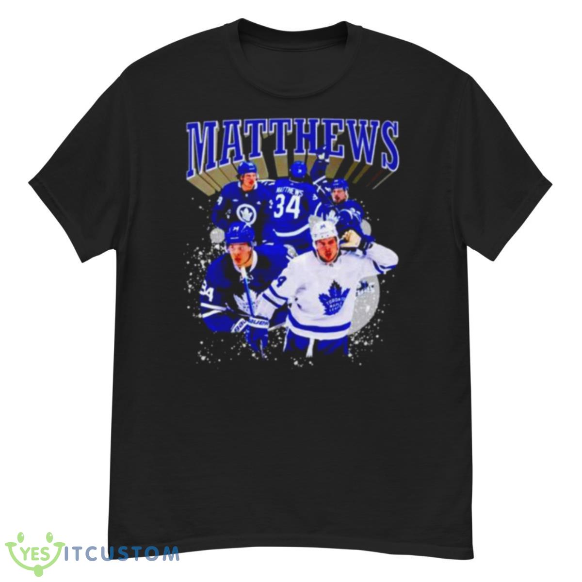 Auston Matthews 34 Toronto Maple Leafs NHL hockey shirt 12 Auston Matthews 34 Toronto Maple Leafs NHL hockey shirt - G500 Men’s Classic T-Shirt