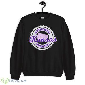 Authentic Original Kansas State Colors Shirt - Unisex Crewneck Sweatshirt