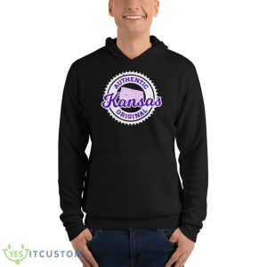 Authentic Original Kansas State Colors Shirt - Unisex Fleece Pullover Hoodie
