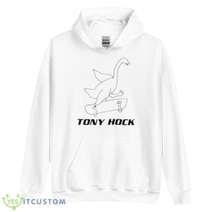 Awesome tony Hock goose on a skateboard shirt 7 Awesome tony Hock goose on a skateboard shirt - Unisex Heavy Blend Hooded Sweatshirt