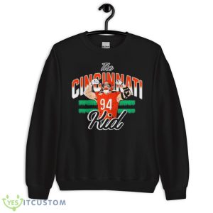 Barstool Sports Merch The Cincinnati Kid Shirt 8 Barstool Sports Merch The Cincinnati Kid Shirt - Unisex Crewneck Sweatshirt