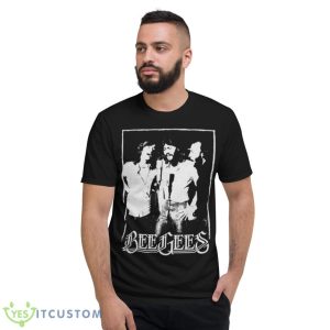 Bee Gees Band Live Distressed Artistic Retro shirt - Short Sleeve T-Shirt