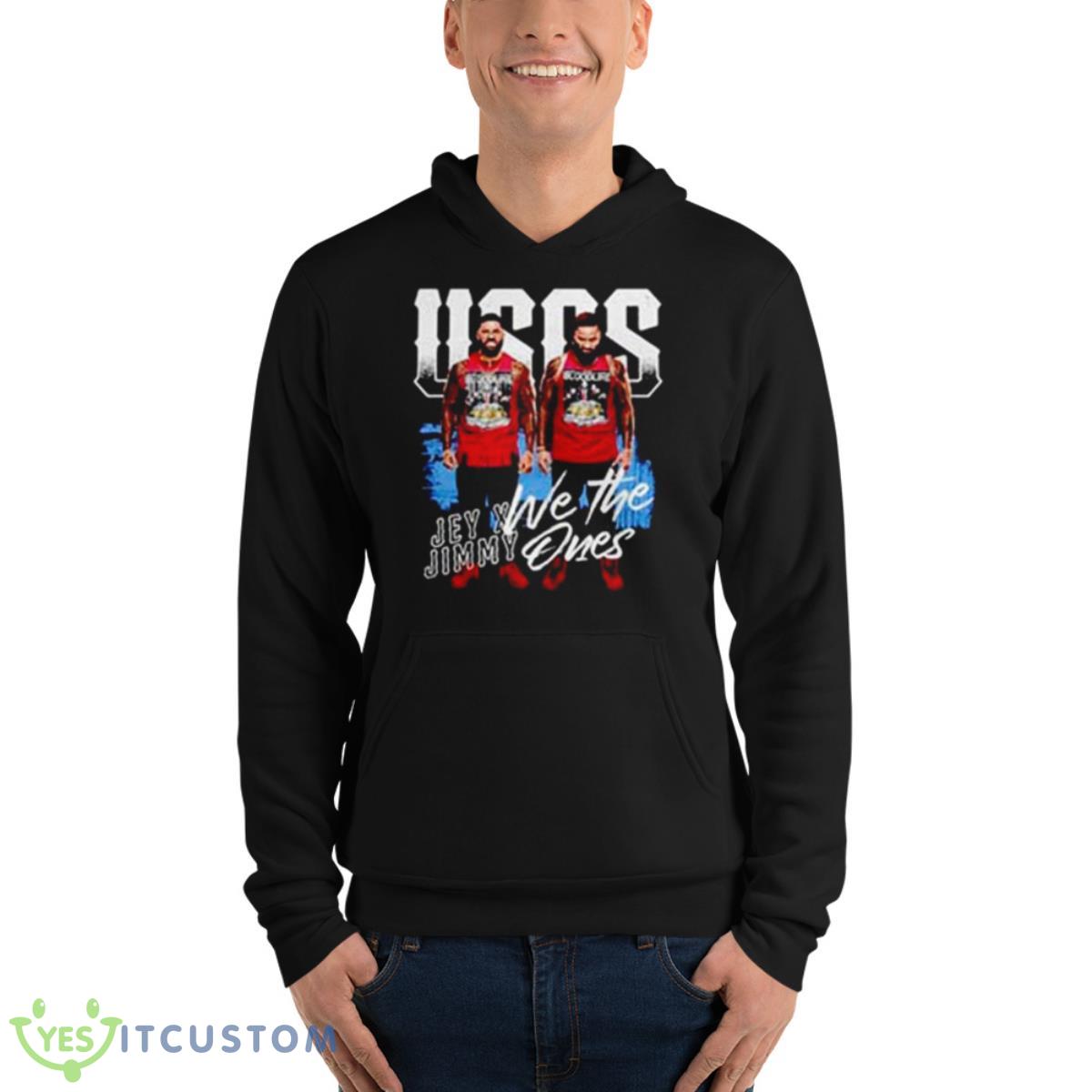 Best USOS We The Ones Jey And Jimmy Shirt 4 Best USOS We The Ones Jey And Jimmy Shirt - Unisex Fleece Pullover Hoodie