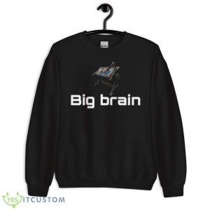 Big Brain Rust Game shirt - Unisex Crewneck Sweatshirt
