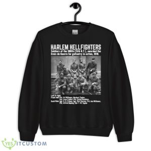 Black Military History USA Black History Harlem Hellfighters Shirt 8 Black Military History USA Black History Harlem Hellfighters Shirt - Unisex Crewneck Sweatshirt