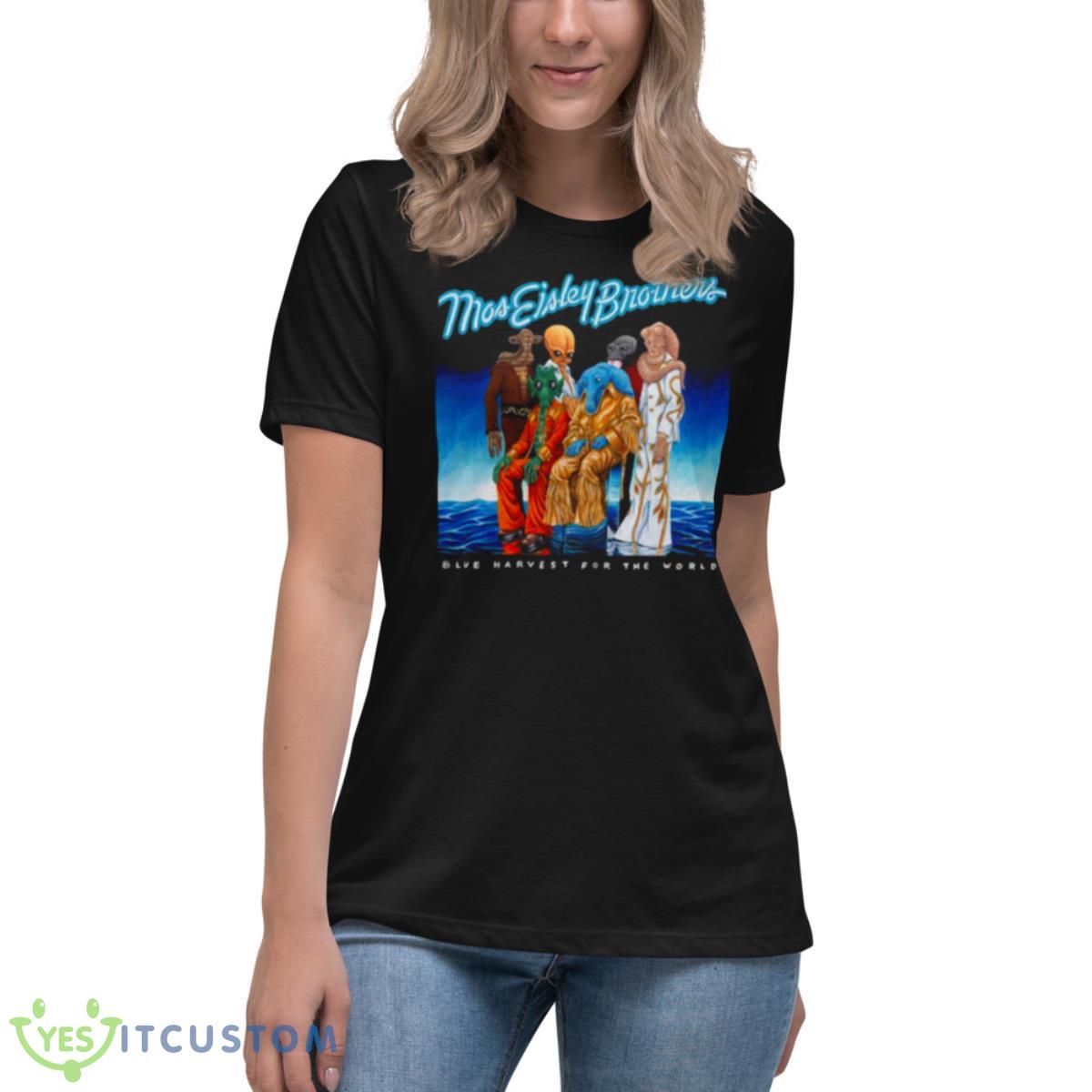Blue Harvest For The World The Isley Brothers shirt 6 Blue Harvest For The World The Isley Brothers shirt - Women's Relaxed Short Sleeve Jersey Tee