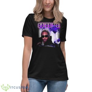 Bootleg Vintage Rapper Future Rap Shirt - Women's Relaxed Short Sleeve Jersey Tee