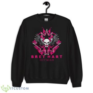 Bret Hart Fanatics Branded Hitman Maple Leaf Shirt - Unisex Crewneck Sweatshirt