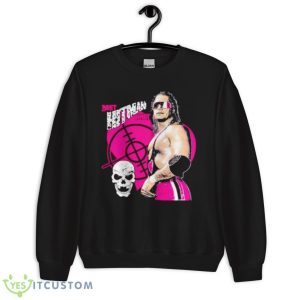 Bret Hart Hitman Old School Shirt - Unisex Crewneck Sweatshirt