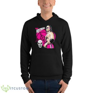 Bret Hart Hitman Old School Shirt - Unisex Fleece Pullover Hoodie