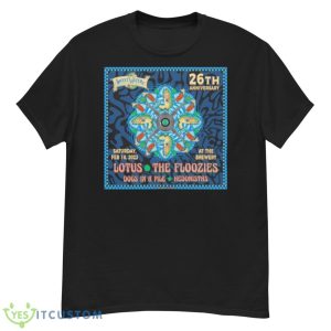 Brewing 26th anniversary feb 18th 2023 lotus & the floozies sweetwater brewery atlanta ga shirt - G500 Men’s Classic T-Shirt