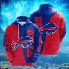 Buffalo Bills Big Logo Red Blue Hoodies Full Over Print Product Photo 1