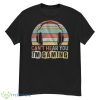 Can’t Hear You I’m Gaming Vintage Retro Shirt - G500 Men’s Classic T-Shirt