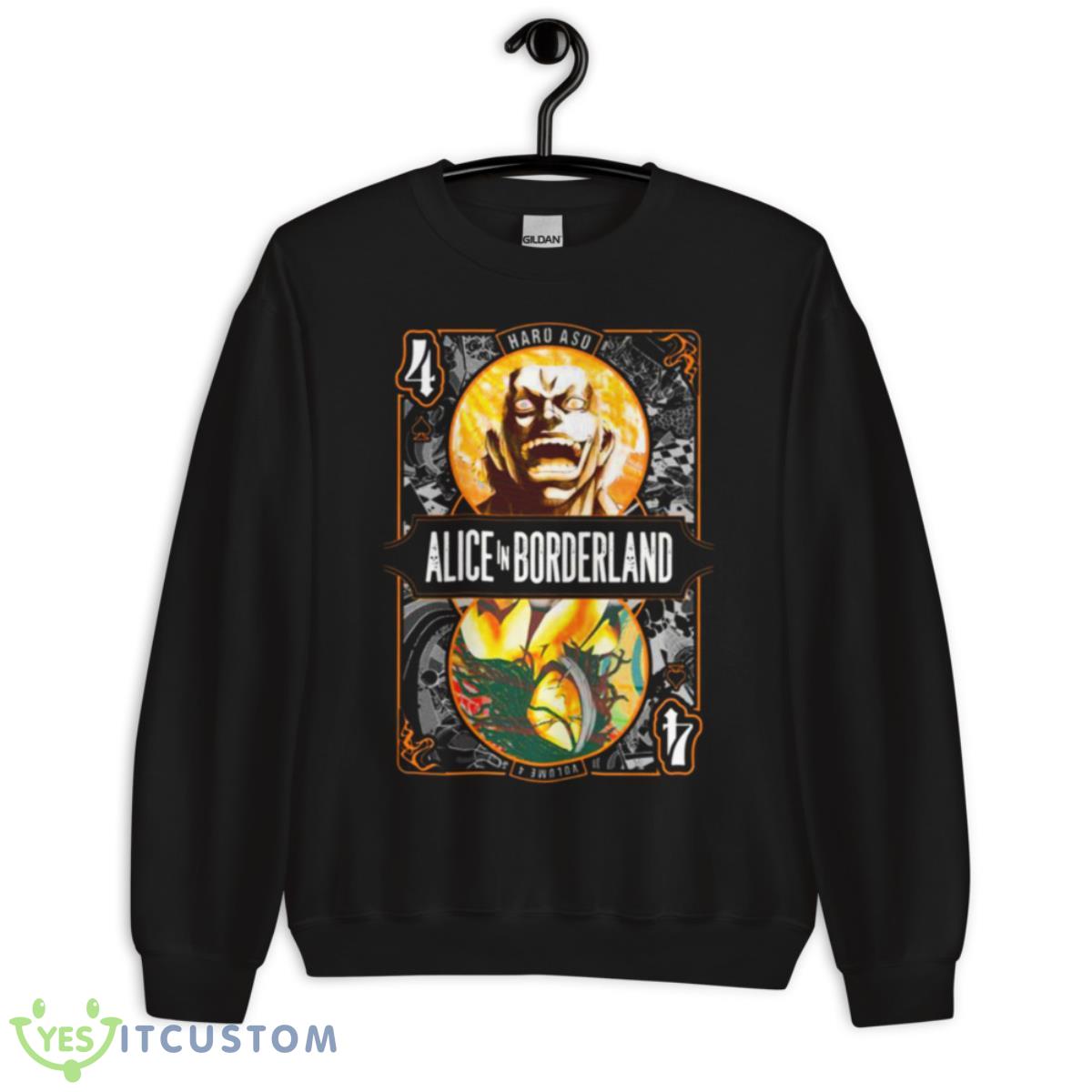 Card Design Alice In Borderland Vol 4 shirt 3 Card Design Alice In Borderland Vol 4 shirt - Unisex Crewneck Sweatshirt