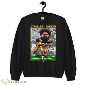 Cartoon Design Franco Harris Signature shirt - Unisex Crewneck Sweatshirt