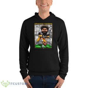 Cartoon Design Franco Harris Signature shirt - Unisex Fleece Pullover Hoodie