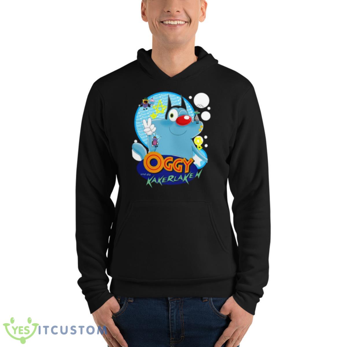 Cartoon Design Oggy And The Cockroaches shirt 4 Cartoon Design Oggy And The Cockroaches shirt - Unisex Fleece Pullover Hoodie