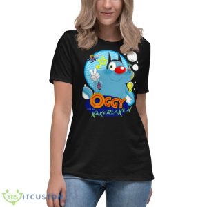 Cartoon Design Oggy And The Cockroaches shirt 11 Cartoon Design Oggy And The Cockroaches shirt - Women's Relaxed Short Sleeve Jersey Tee
