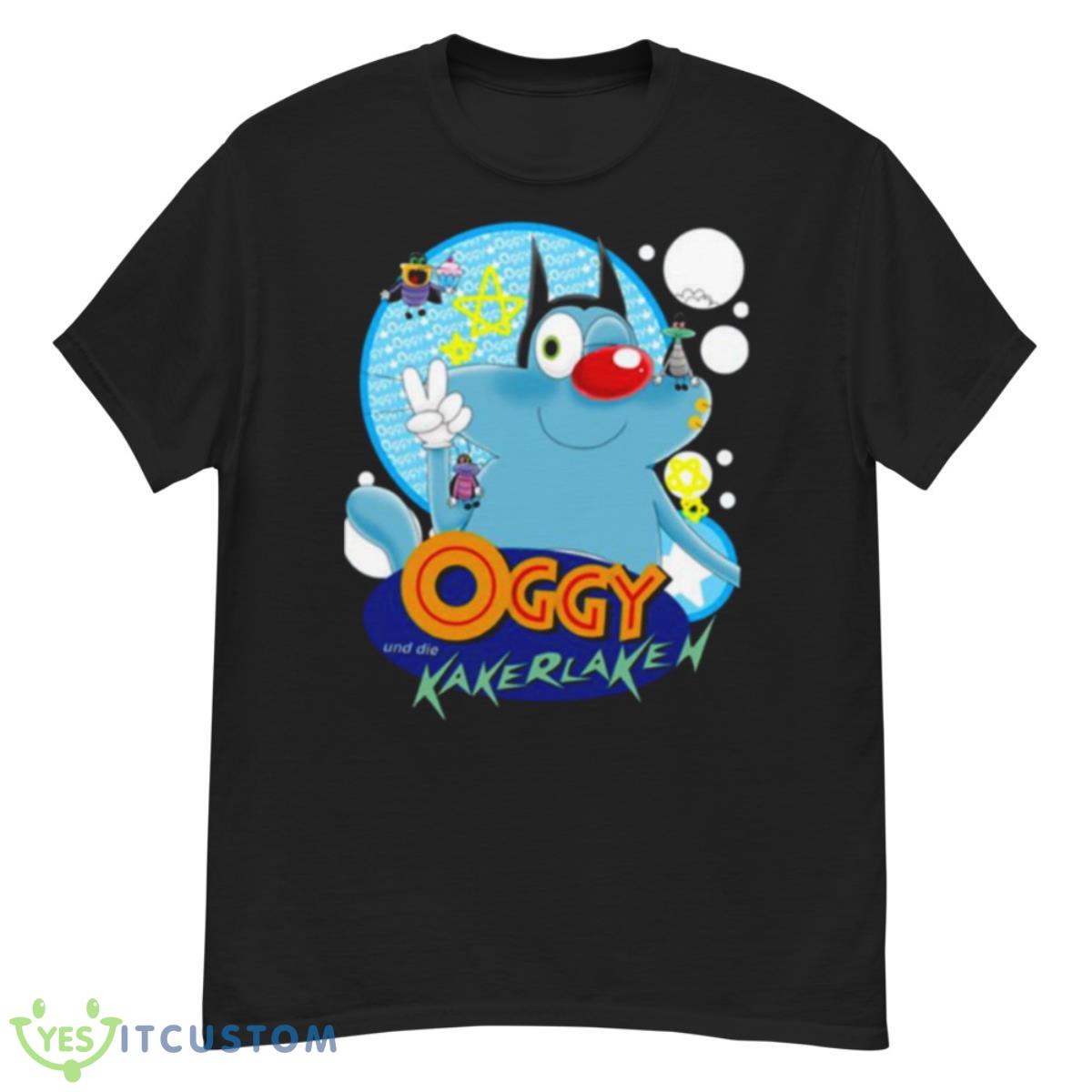 Cartoon Design Oggy And The Cockroaches shirt 12 Cartoon Design Oggy And The Cockroaches shirt - G500 Men’s Classic T-Shirt