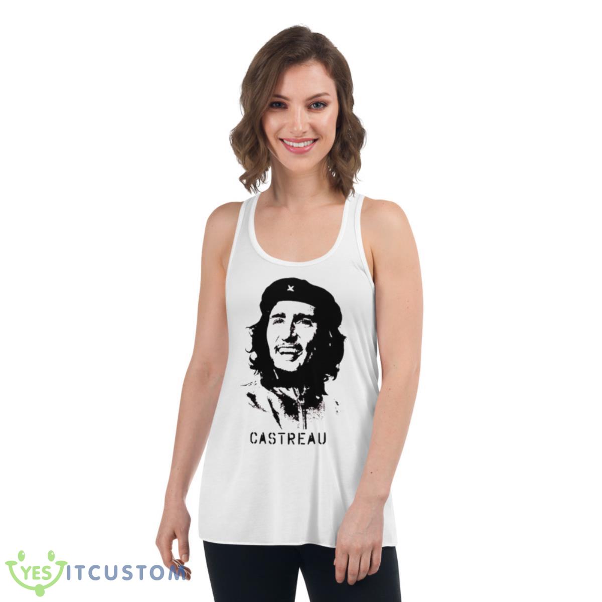 Castreau Justin Trudeau Shirt 4 Castreau Justin Trudeau Shirt - Women's Flowy Racerback Tank