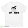 Cat In The Scene Box Shirt - 500 Men’s Classic Tee Gildan