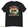 Cat Most Likely To Bring Home A Cat Vintage Retro Shirt - G500 Men’s Classic T-Shirt