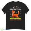 Cats Make Me Happy People Not So Much Shirt - G500 Men’s Classic T-Shirt