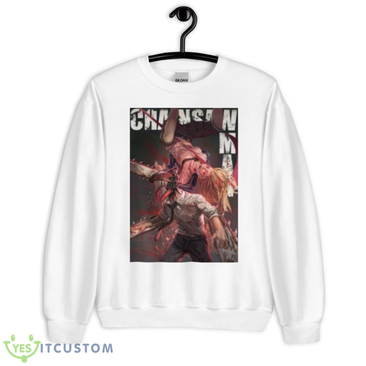 Chainsaw Man shirt 11 Chainsaw Man shirt - Unisex Heavy Blend Crewneck Sweatshirt