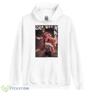 Chainsaw Man shirt 7 Chainsaw Man shirt - Unisex Heavy Blend Hooded Sweatshirt