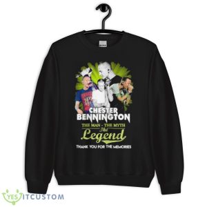 Chester Bennington The Man Myth Legend Shirt - Unisex Crewneck Sweatshirt