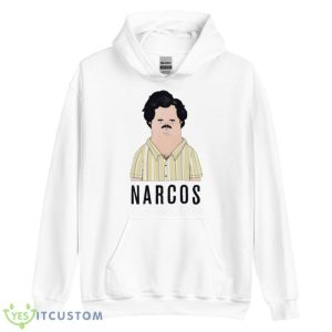 Chibi Fat Pablo From Narcos Series Shirt - Unisex Heavy Blend Hooded Sweatshirt
