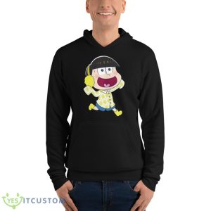 Chibi Mr Osomatsu In Pijama shirt - Unisex Fleece Pullover Hoodie