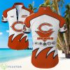 Chicago Bears Big Logo NFL Hawaiian Summer Beach Shirt Full Print Product Photo 1